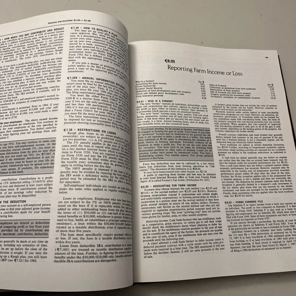 The Professional Edition of Your Income Tax 1987, J.K. Lasser Book 1986 Prentice
